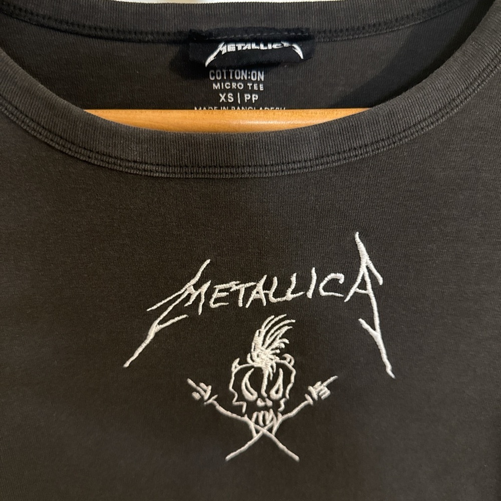 SOLD Metallica Baby Tee - Picture 2 of 3